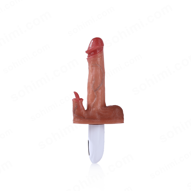 Heated Thrusting Dildo with Licking & Vibration