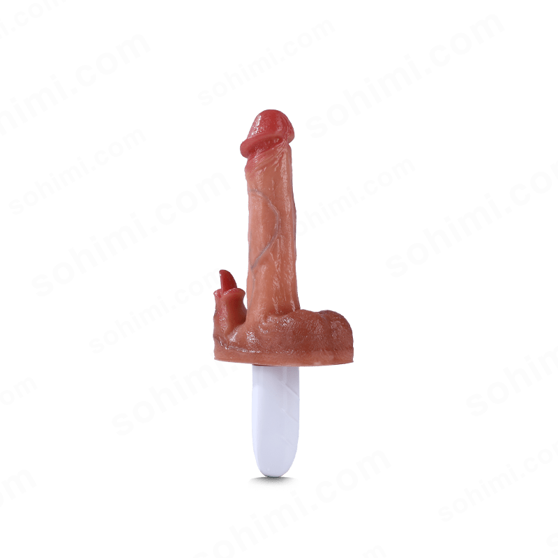 Heated Thrusting Dildo with Licking & Vibration